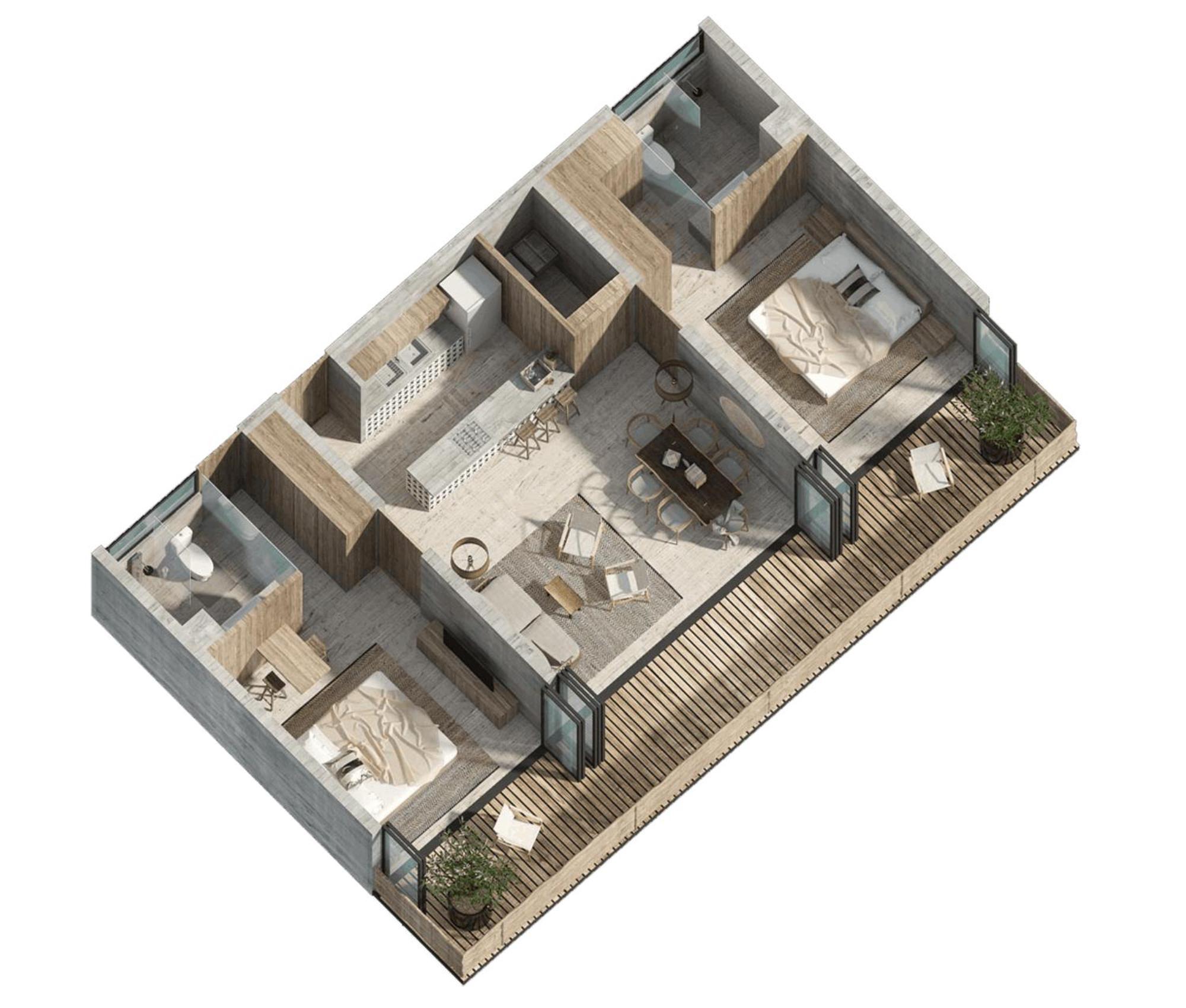 Waterworld Tulum 2Br W Cenote -Lagoons - Big Gym Exterior photo